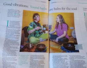 Irish Independent sound bath article 2019